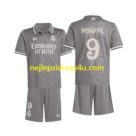 Fotbalový Dres Real Madrid Kylian Mbappé 9 Dětské Alternativní 2024/25